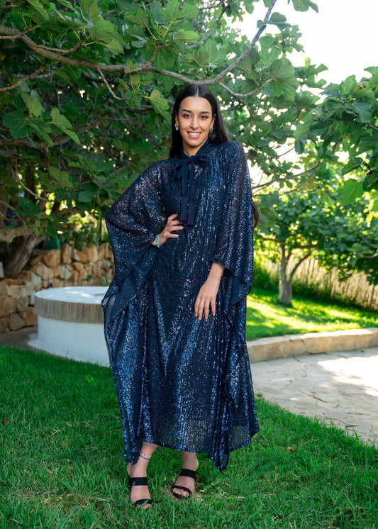 FATI SEQUIN KAFTAN