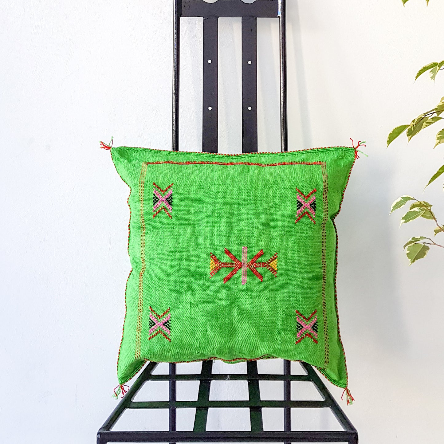 VERT CACTUS SILK PILLOW - Milsouls