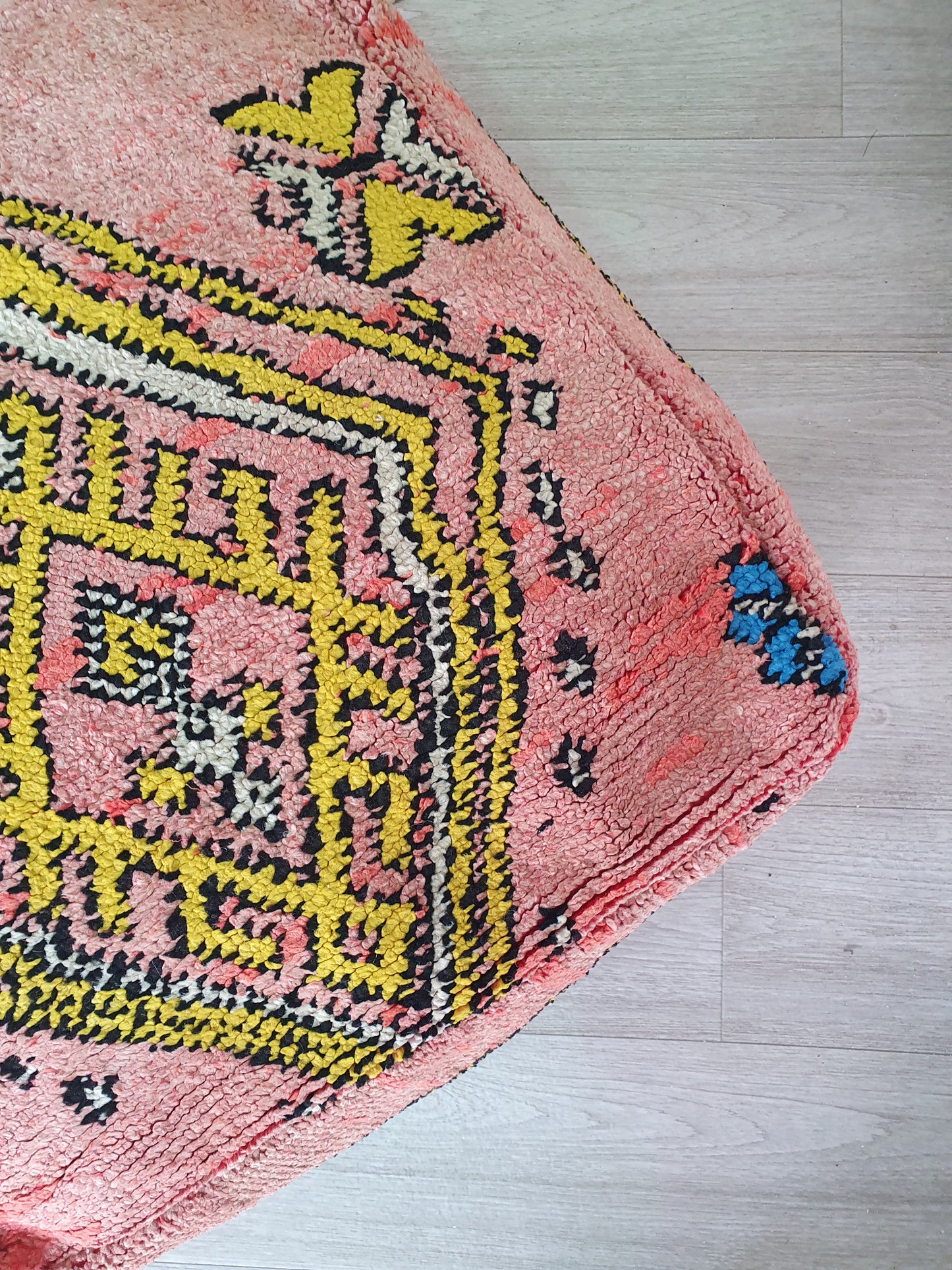 POUF KILIM ROSE