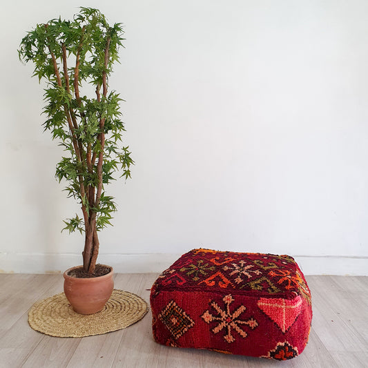 KILIM FLOOR POUF