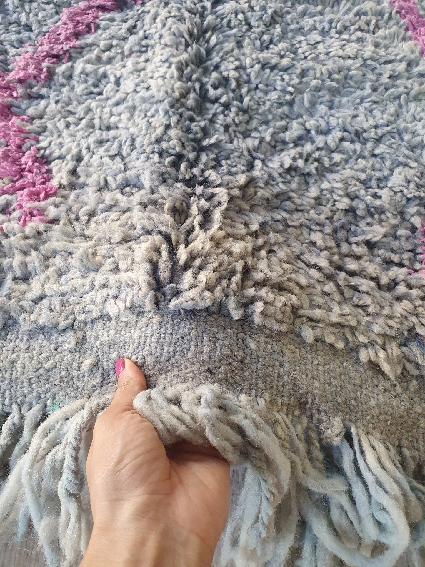 BENI OURAIN GRAY RUG