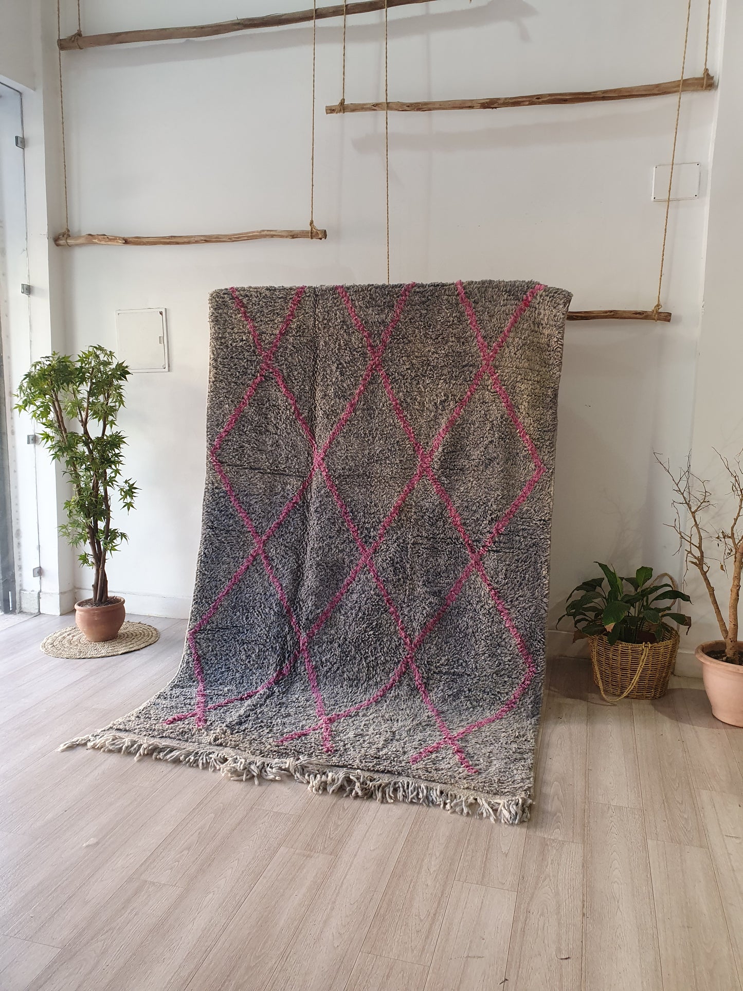 BENI OURAIN GRAY RUG