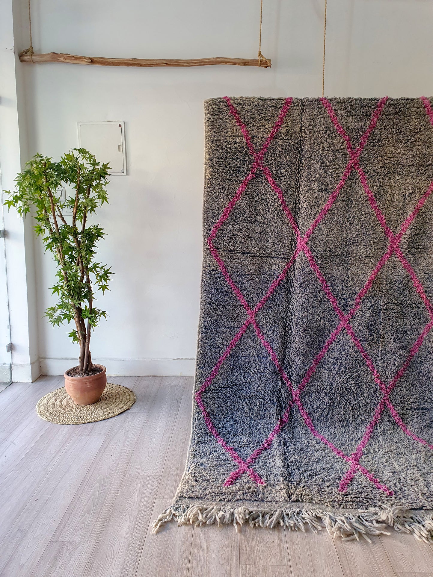 BENI OURAIN GRAY RUG