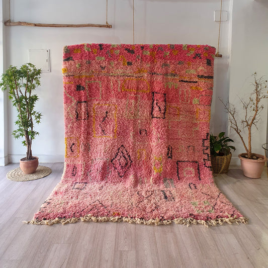 TAPIS MAROCAIN ROSE