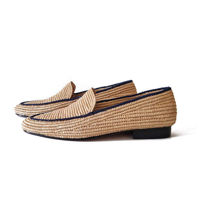 ZAYN RAFFIA LOAFER