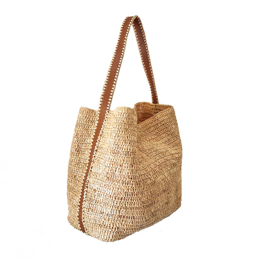 MILLER RAFFIA BAG