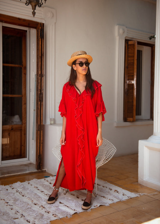 CAFTAN ROUGE SICILE