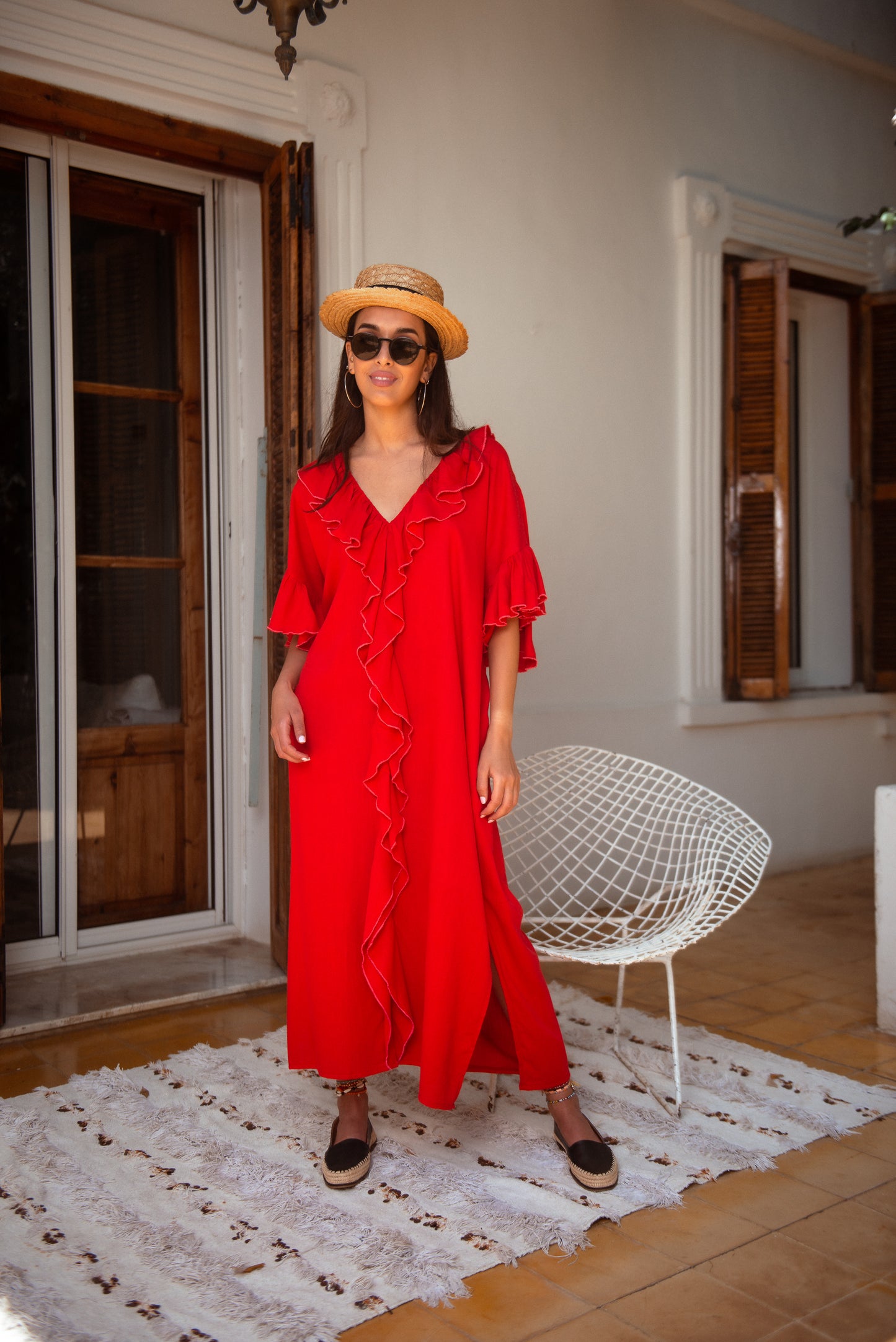 CAFTAN ROUGE SICILE