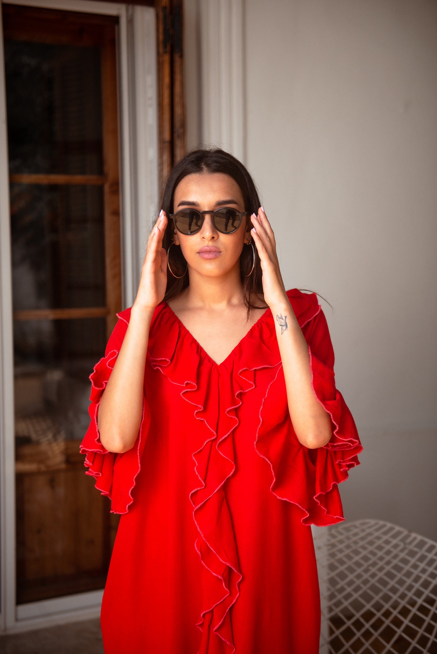 CAFTAN ROUGE SICILE